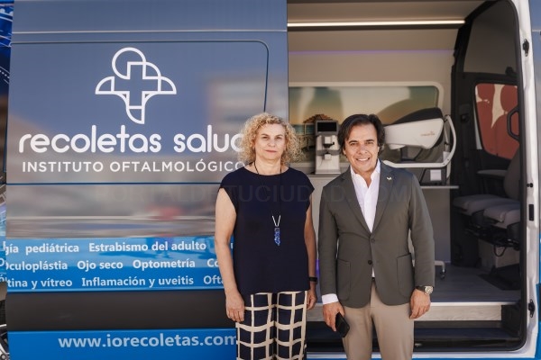 Recoletas Salud pone en marcha la segunda fase de la unidad móvil de salud ocular en la provincia de Palencia