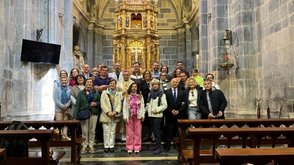 Eucaristía con presencia palentina en Santo Toribio de Liébana con motivo del Año Jubilar.