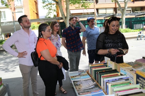 Libreros procedentes de León, Ponferrada, Madrid y Valladolid participan en la XXXII Feria del Libro Antiguo y de Ocasión hasta el próximo 15 de junio