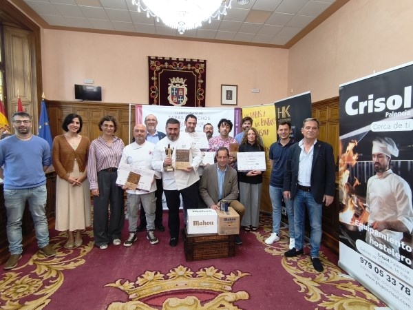 Alberto Villegas, del restaurante San Remo, campeón de tapas y pinchos de Palencia