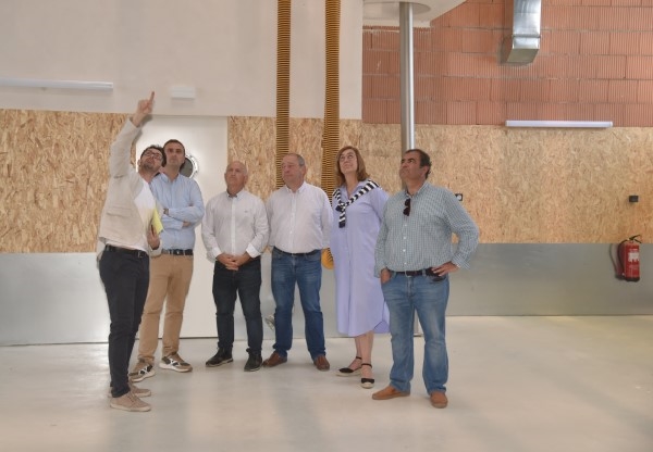 Finalizadas las obras del nuevo parque de bomberos de Saldaña que dará cobertura a casi 25.000 habitantes de 171 localidades