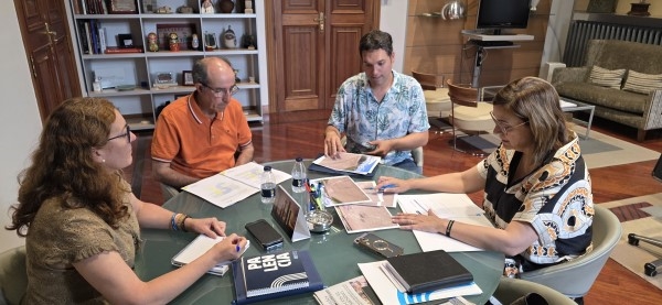 La Diputación estudiará colaborar con el Ayuntamiento de Marcilla de Campos para la construcción de un mirador "Atalaya de Campos"