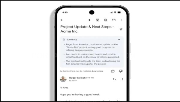 Llega la IA a Gmail