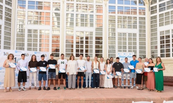 23 deportistas de la provincia reciben becas por 25.200 euros dentro del programa de apoyo al deporte individual de la Diputación