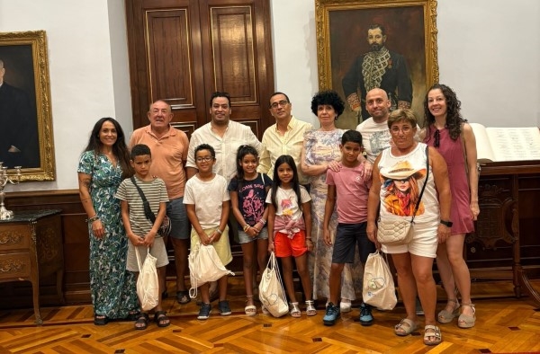 Recepción niños saharauis