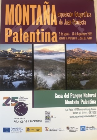 Cervera de Pisuerga acoge la exposición fotográfica ‘MONTAÑA PALENTINA’ por el 25º aniversario del Parque Natural del fotógrafo Juan Pixelecta