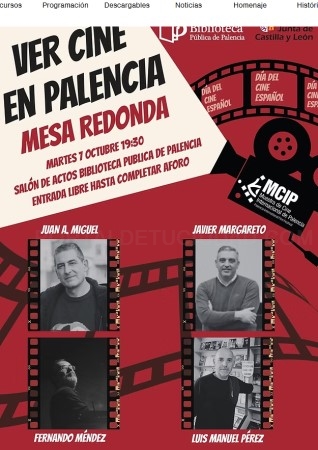 La MCIP celebra el Día del Cine Español con una mesa redonda en la Biblioteca Pública