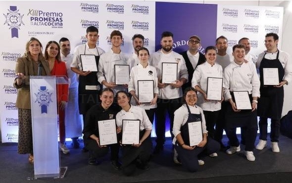 Los jóvenes estudiantes de cocina de Palencia convocados al xiv premio promesas de alta cocina de le Cordón Bleu Madrid