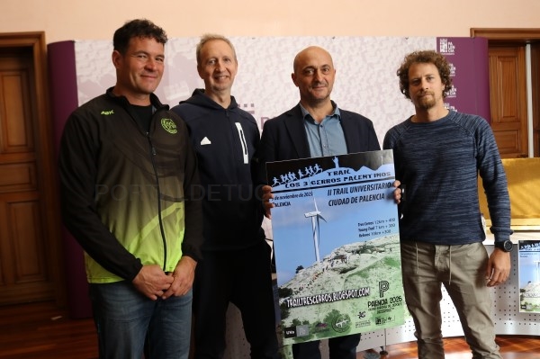 Todo listo para celebrar el 9 de noviembre el II Trail Universitario y la X edición del Tres Cerros Palentinos