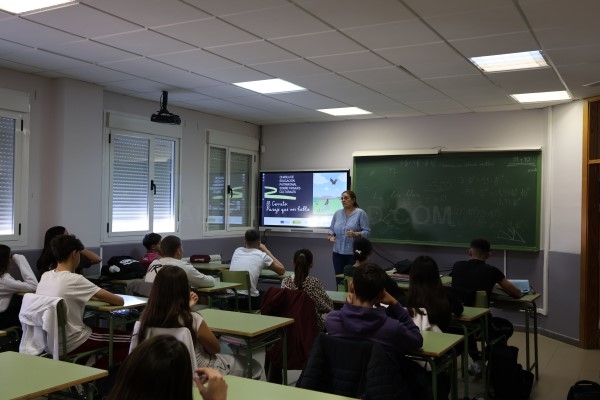 La Diputación de Palencia impulsa la educación patrimonial entre jóvenes del Cerrato con las charlas “Los paisajes culturales”