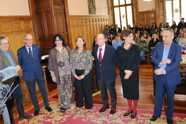 89 estudiantes de la Facultad de Derecho de la Universidad de León conocen la labor del Consejo de Cuentos en una visita institucional a Palencia