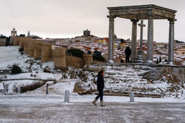 La Junta declara alerta por nevadas en las provincias de Burgos, León, Palencia y Soria