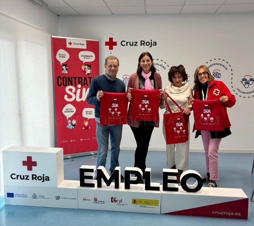 Cruz Roja y Palencia Abierta se unen para impulsar la campaña “Contrata Sin” y promover la contratación inclusiva