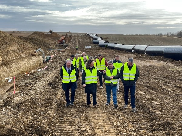 La Junta invierte 26,3 millones de euros en la modernización de 2.300 hectáreas de regadío pertenecientes a los canales del Bajo Carrión