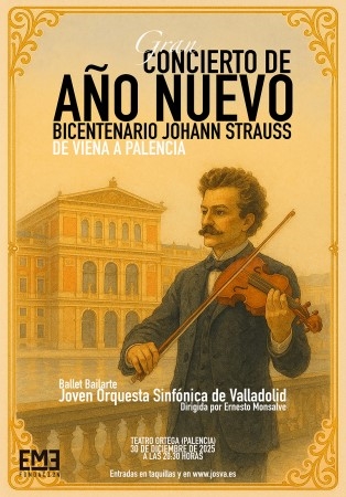 El Teatro Ortega despide 2O2S con el Gran Concierto de Año Nuevo