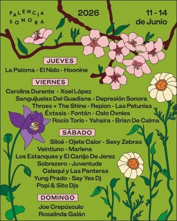 Palencia Sonora presenta su cartel por días y pone a la venta las entradas para las jornadas del viernes y sábado