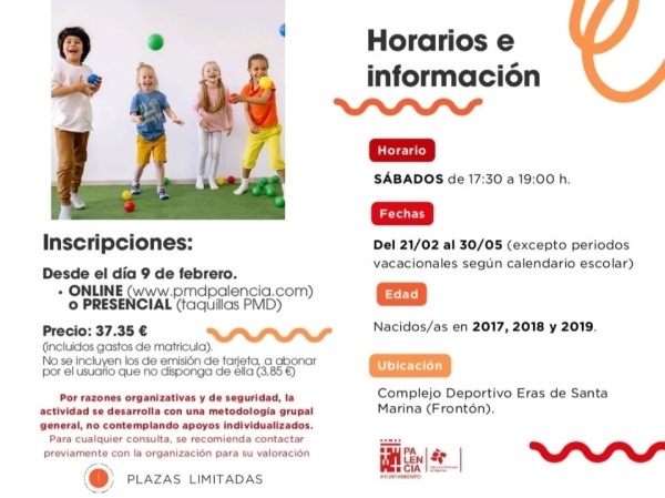 Palencia refuerza su apuesta por la infancia con una nueva Escuela Multideportiva en el marco de la Ciudad Europea del Deporte