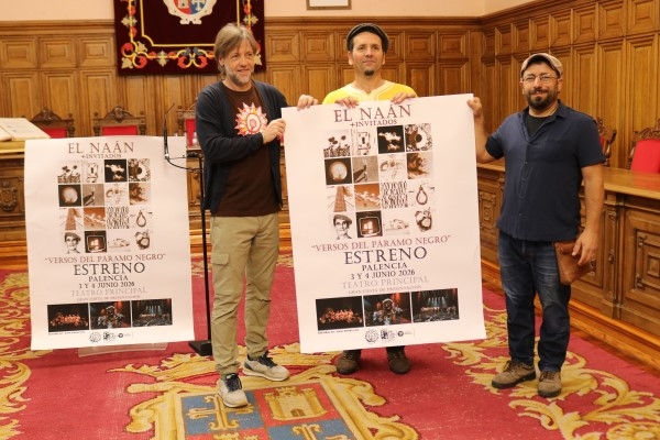 El Naán estrenará ‘Versos del Páramo Negro’ en el marco de la Feria Chica de Palencia