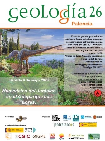 El Geoparque Las Loras invita a viajar por los humedales del Jurásico en una nueva edición del Geolodía