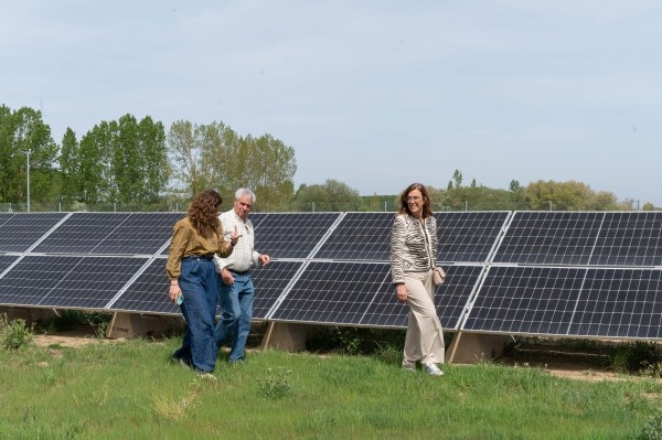 La Diputación de Palencia destaca el uso de energía solar en La villa Romana de La Olmeda