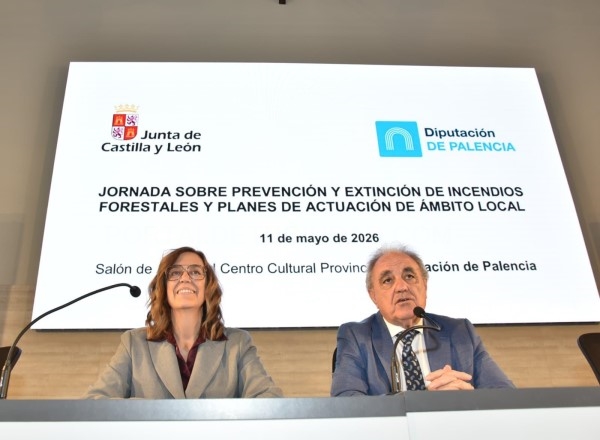 La Diputación de Palencia y la Junta de Castilla y León reforzarán la prevención de incendios y la planificación local ante emergencias