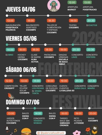Cocemfe Castilla y León y Morcillas Devillada, empresa promotora, presentan Palencia Food Truck Festival 2026, una edición más inclusiva que nunca
