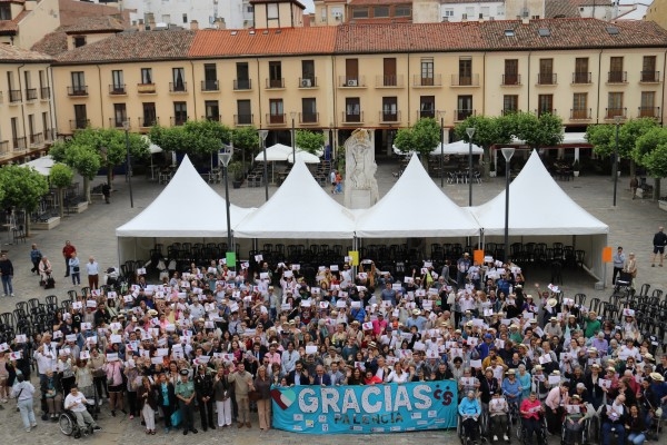 Más de 350 personas arropan a Fundación Hospitalarias Palencia en el 50 aniversario de sus Convivencias Sociales