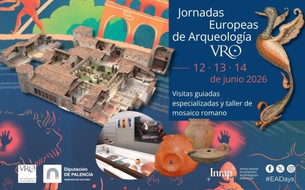 La Diputación celebra este fin de semana en la Villa romana La Olmeda las Jornadas Europeas de Arqueología (JEA 2026)