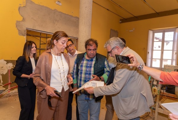 La Diputación colabora con 128.000 euros en las obras de adecuación de la Casa de la Cultura de Saldaña