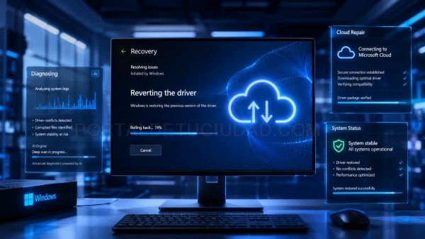 Los drivers defectuosos les quiere correguir Windows