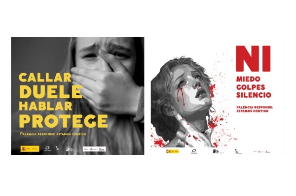El Ayuntamiento de Palencia lanza una campaña de sensibilización contra la violencia de género en los autobuses urbanos