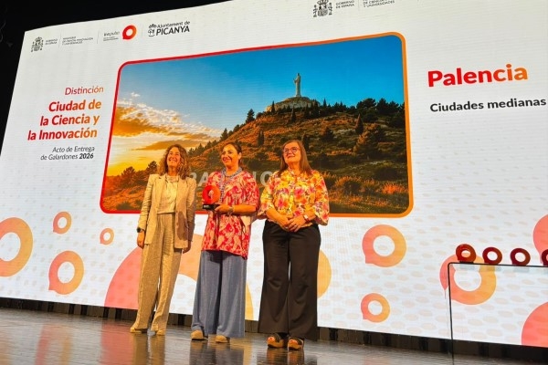 Palencia recibe la distinción 'Ciudad de la Ciencia y la Innovación' otorgada por el MICIU