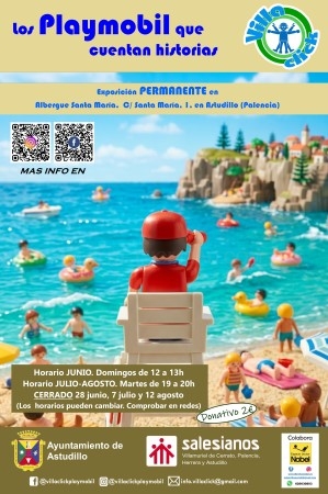 La Exposición de Playmobil "VILLACLIK" celebra 5 años de hisotrias con un gran sorteo de juguetes y nuevo horario de verano