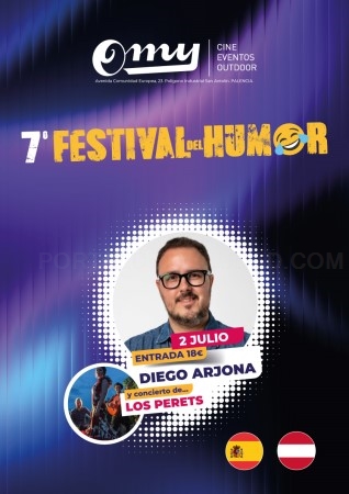 El monologuista Diego Arjona sube al escenario del humor de OMY este jueves