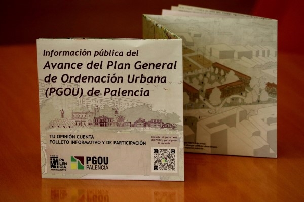 El Ayuntamiento de Palencia buzonea 35.000 ejemplares del folleto informativo del avance del PGOU