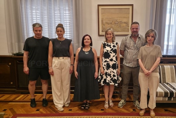 La Diputación reafirma su apoyo a la creación artística contemporánea con la recepción a los ganadores de la II Residencia Díaz-Caneja