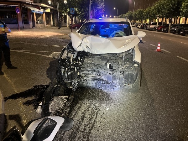 Investigado tras sufrir un accidente con pérdida total de puntos