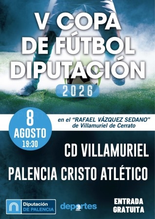 La quinta edición de la “Copa Diputación de Fútbol”, se celebrará entre el 8 y el 13 de agosto en Becerril de Campos y Villamuriel de Cerrato