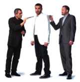 Arte  Con Luis Merlo, Iñaki Miramón y Alex O'Dogherty