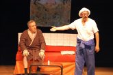 Escena Aquí sobra este cura Esfinge Teatro