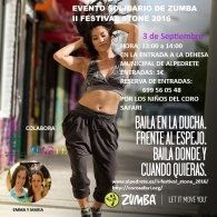 Evento Solidario de Zumba II Festival Stone 2016