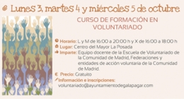 Curso de Formación en Voluntariado