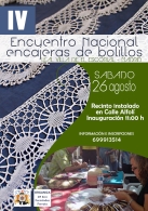 IV ENCUENTRO NACIONAL DE ENCAJERAS DE BOLILLOS