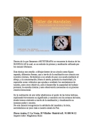 Taller Mandalas con Letras Hebreas