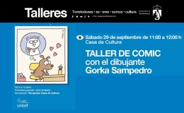 Taller abierto de comic, con Gorka Sampedro