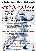 “Festival de Música, Danza y Gastronomía Argentina”