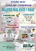 TALLERES DE OTOÑO PARA NIÑOS Y NIÑAS