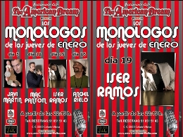 MONOLOGOS DE ENERO EN AMERICAN DREAM VILLALBA