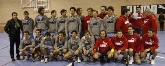Partido de baloncesto benéfico, en favor de la Fundación APASCOVI, entre toreros y periodistas