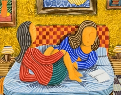 Exposición de pintura de Javier Ortas